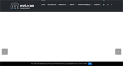 Desktop Screenshot of metacon.se