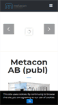 Mobile Screenshot of metacon.se