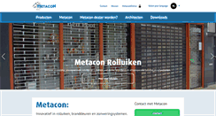 Desktop Screenshot of metacon.nl